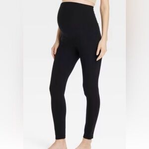 Old Navy Women's Maternity Classic Black Leggings